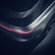 2024 Lucid Gravity rear three-quarters angle showing the Gravity badge